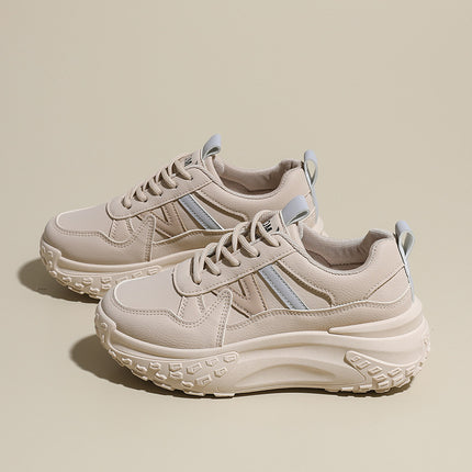 Casual Women's Autumn 2025 Thick-Soled Sneakers, New Sports Dad Shoes, Versatile for Women