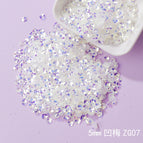 Purple glitter [small pack 10g] / 5m concave plum zg07