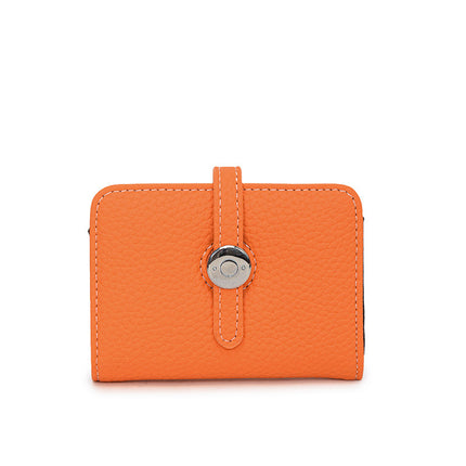 2025 Long Wallet Women's Folding Large Capacity Wallet Cross-border New Style Soft Leather Women's Hand Bag for Mobile Phone Wallet Bag