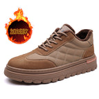 7232-1 brown cotton shoes / 38