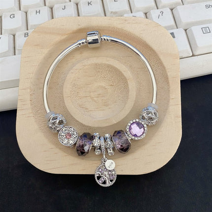 Zixia Fairy Love Pendant Bracelet Female Korean Dongdaemun Crystal Bracelet Bracelet Cartoon Best Friend Female Hand Accessories