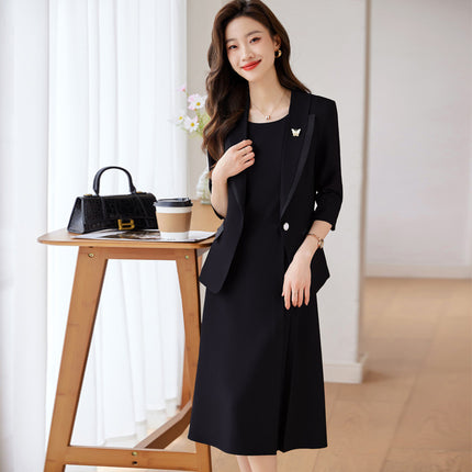 Suit suit Women's Spring 2023 New Stylish Fashionable Elegant Socialite High-end High-end dress Two-piece Set