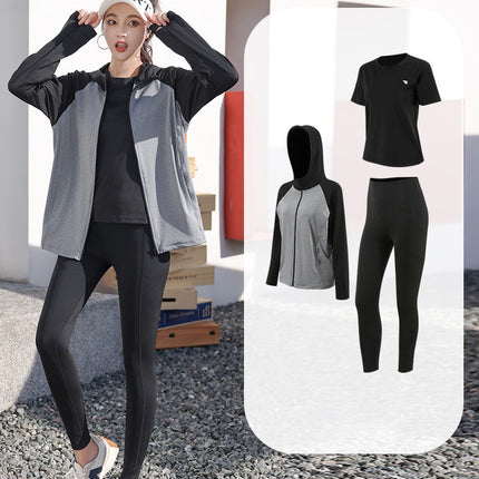 Yoga Clothes Plus Size Spring and Summer Suit for Women 2025 Running Loose Casual Sports Gym Morning Run Fashion New Style
