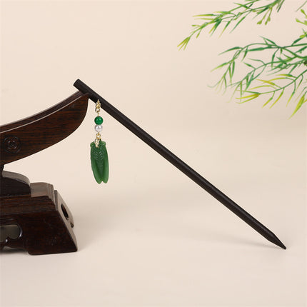 New Year Red Festive Chinese Style Hairpin Palace Style Tassel Walking Hair Hairpin Retro Hanfu Ancient Dress Cheongsam Hair Accessories Women