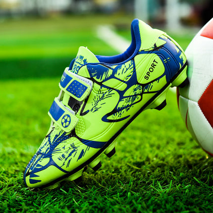 Football shoes children's broken nails spikes outdoor primary and secondary school students sneaker training match ball shoes