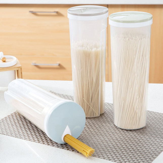 Kitchen Noodles Box Plastic Bottle Transparent Sealed Jar Grain Storage Box Household Storage Jar Storage Jar