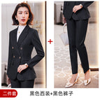 Black suit + pants / S