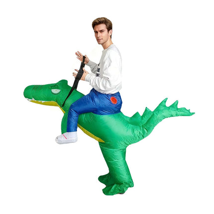 Cross-Border Popular Halloween Creative Cartoon Toys Party Activities Cute Animal Props Hippo Inflatable Costumes