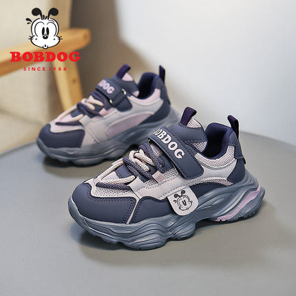 Babudou Children's Shoes for Girls 2026 Spring and Autumn New Fashion Korean Style Trendy Kids' Dad Shoes Girls' Sneakers