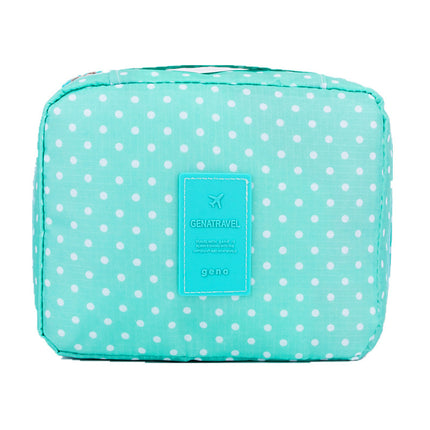 Travel storage bag new floral square wash bag large capacity makeup finishing cartoon flower storage bag