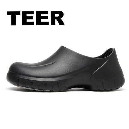 Wholesale High-End Chef Shoes for Five-Star Hotels, Non-Slip, Waterproof and Oil-Proof Waiter Work Shoes, Kitchen Rain Boots