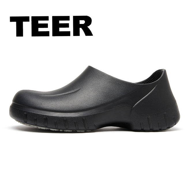 Wholesale High-End Chef Shoes for Five-Star Hotels, Non-Slip, Waterproof and Oil-Proof Waiter Work Shoes, Kitchen Rain Boots