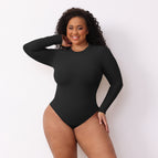 34177 black (long sleeve T section) / S