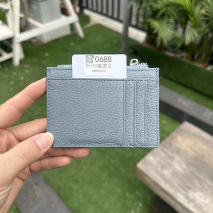 Double-sided Driver's License Multi-card Slot Genuine Leather Zipper Card Bag Top Layer Cowhide Men's Thickened Light Luxury Women's Small Coin Purse Case