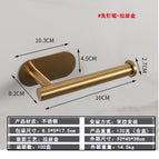 Short nail-free oval bottom-brushed gold