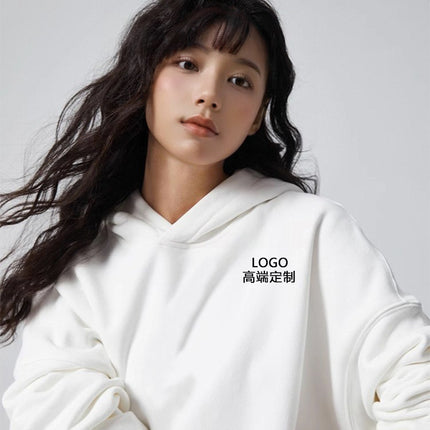 Sweatshirt Custom Printed Logo Work Clothes Team Class Uniform DIY Long-Sleeved Hoodie Jacket Autumn and Winter Trendy Style