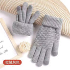 Pineapple pattern touch screen-grey