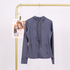 Lilac hooded jacket / 10/XXL