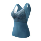 [fixed cup with breast pad] ink blue / L【 40-50kg 】