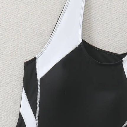 European and American Cross-border Swimsuit Women's Amazon Comfortable Swimsuit Competitive Women's Fashion Sports Triangle Swimsuit
