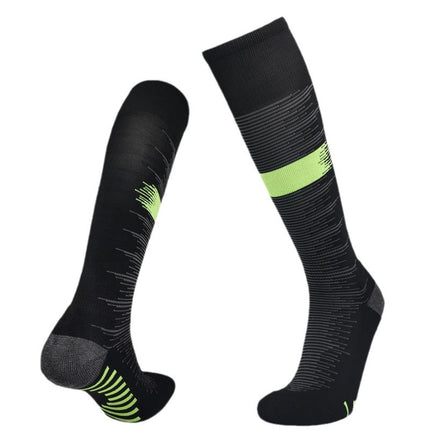 Cross-Border Professional Football Socks with Towel Bottom, Non-Slip, Sweat-Absorbent Sports Socks for Men, Children's High Tube Socks, Quick-Drying Football Sports Socks