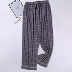 0383 Check Pajama Pants / 5xl (260kg -300kg)