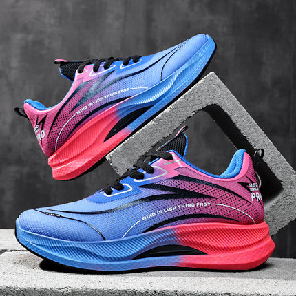 Cross-Border 2025 Spring and Summer Men's Running Shoes New Mesh Sports Casual Shoes for Teenagers and Students Trendy Ins Shoes Dropshipping