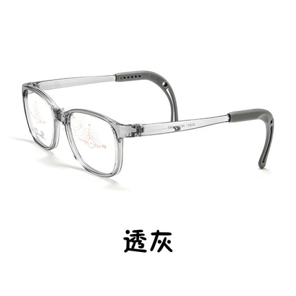 New professional tomato silicone adjustable temple men's and women's children's glasses can be equipped with myopia prevention and control glasses frame wholesale