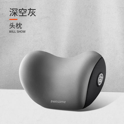 Car Headrest, Neck Pillow for Car, In-Car Seat Driving Pillow, Headrest Latex Cervical Spine Memory Foam