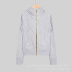Gray gold slim fit sweatshirt / 2 yards = s