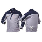 Grey-Dark Blue Shoulder / S
