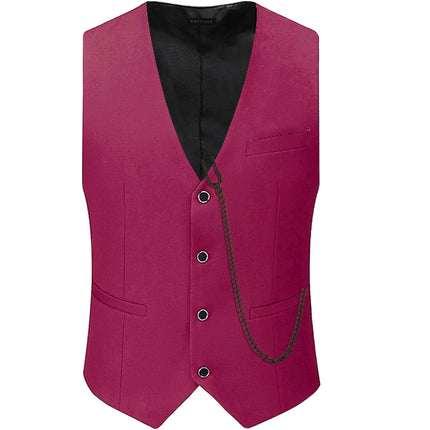 Foreign trade Amazon 1920S Gatsby explosions suit vest men's Korean leisure best man Korean slim fit