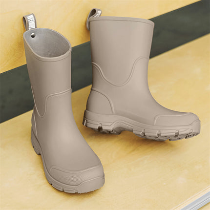 High-End Fashionable Rain Boots for Men, Mid-Tube Non-Slip Waterproof Shoes, Couple Rain Boots, Outdoor Fishing Rubber Shoes, Work Water Boots for Women
