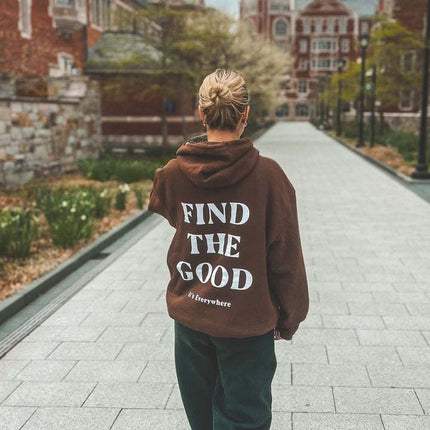 Foreign Trade Women's Velvet Sweatshirt Plain Letter Print Kangaroo Flap Pocket Pants Drawstring Print Hoodie
