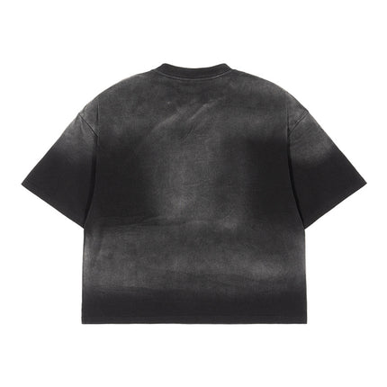 Etai Men's Summer Heavyweight Short Wide-Fit T-Shirt Versatile Boxy Fit Style Men's Short-Sleeve T-Shirt