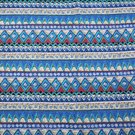 Hemp Cotton Digital Printing Fabric Printing Cotton and Linen Clothing Fabric Vintage Handmade DIY Tablecloth Patchwork Southeast Asia
