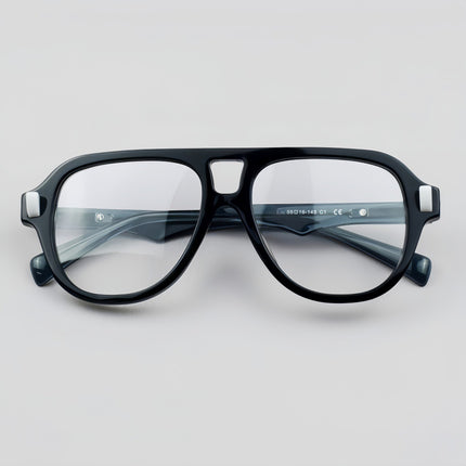 Big frame hot selling glasses plate frame fashion retro big face anti-blue light glasses frame fashion flat glasses frame