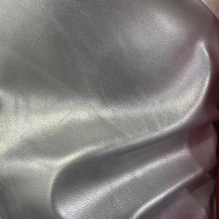 Elastic Pu Soft Leather Fabric with Fine Grain for Bags and Shoes, Flat Elastic Clothing Material, Plain Weave Garment Accessories for Cross-Border Trade