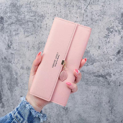 Factory wholesale long female student wallet fashion 30% discount small wallet mini cute hand bag coin purse card bag