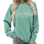 light green (white font) / S
