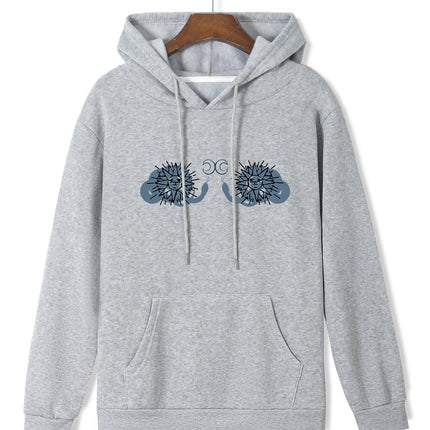Fashion Joker Hoodie Horse Print