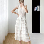 White Long Dress / All yards