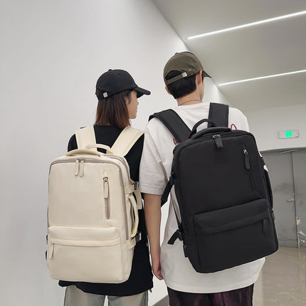 Cross-border travel backpack USB charging multi-function shoulder bag can be set with pull rod large capacity business computer bag wholesale