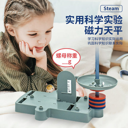 Cross-Border Wholesale Dropshipping Physical 12-in-1 Magnetic Science Experiment Set Steam Interest Development Science and Education Toys