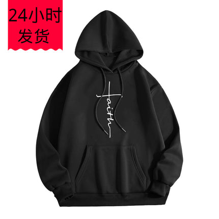 2024 Men's and Women's New Women's Printed Long Sleeve Hoodie Sweatshirt