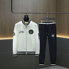 White clothes and black pants / XXXXL