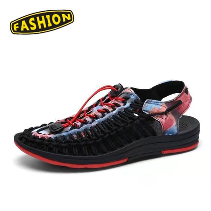 Export to Germany Original Roman Sandals Summer Breathable Low-top Soft Bottom Couples Fashion Beach Shoes