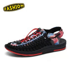 Black and red color / 35 sneakers worn [36] shot