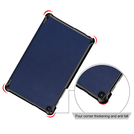 For 2019 Samsung Tab A 8.0 with S pen P200/P205 Flat Leather Case