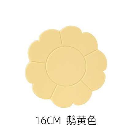 New in stock Hollow Silicone Heat Insulation Mat Placemat Dining Table Mat Pot Mat Cup Mat Anti-scalding High Temperature Resistant Household Plate Mat